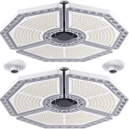 2 Pack LED Garage Light