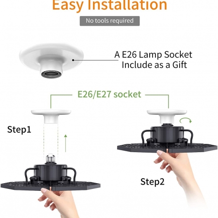 LED Garage Lights, 140W 18500 Lumens Garage Ceiling Lighting